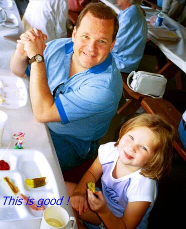 Sandi's son - Chris (short for Christian - named after our Christian) and daughter Jessica