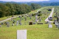 New part of Woodlawn Cemetery as viewed from Christian's Head Stone